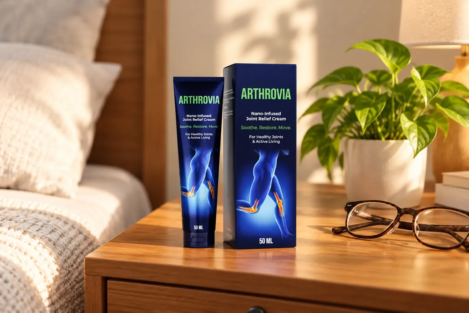 Arthrovia — le produit au quotidien