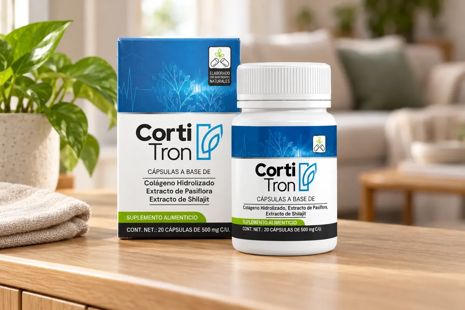 Cortitron — le produit au quotidien