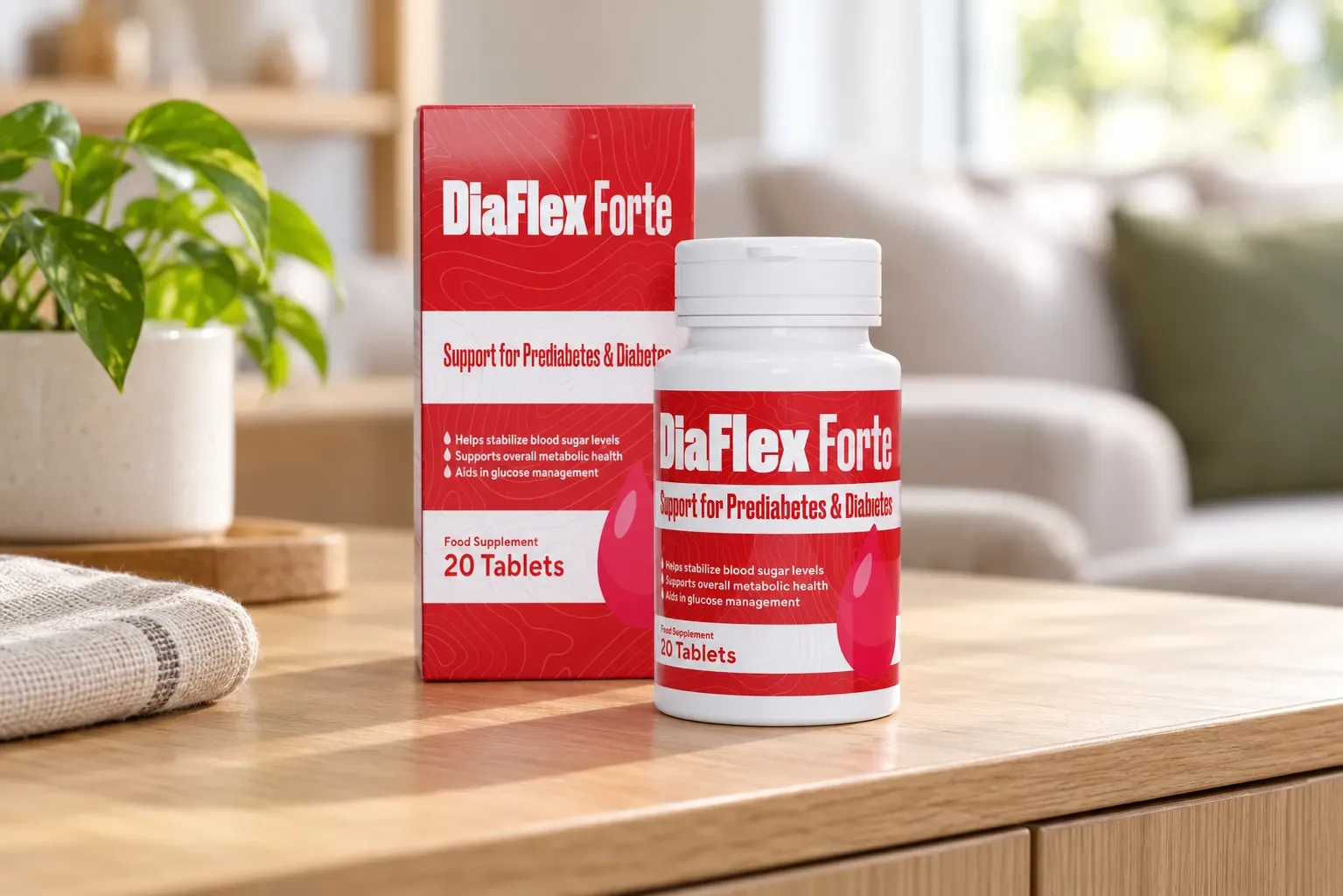 DiaFlex Forte — le produit au quotidien