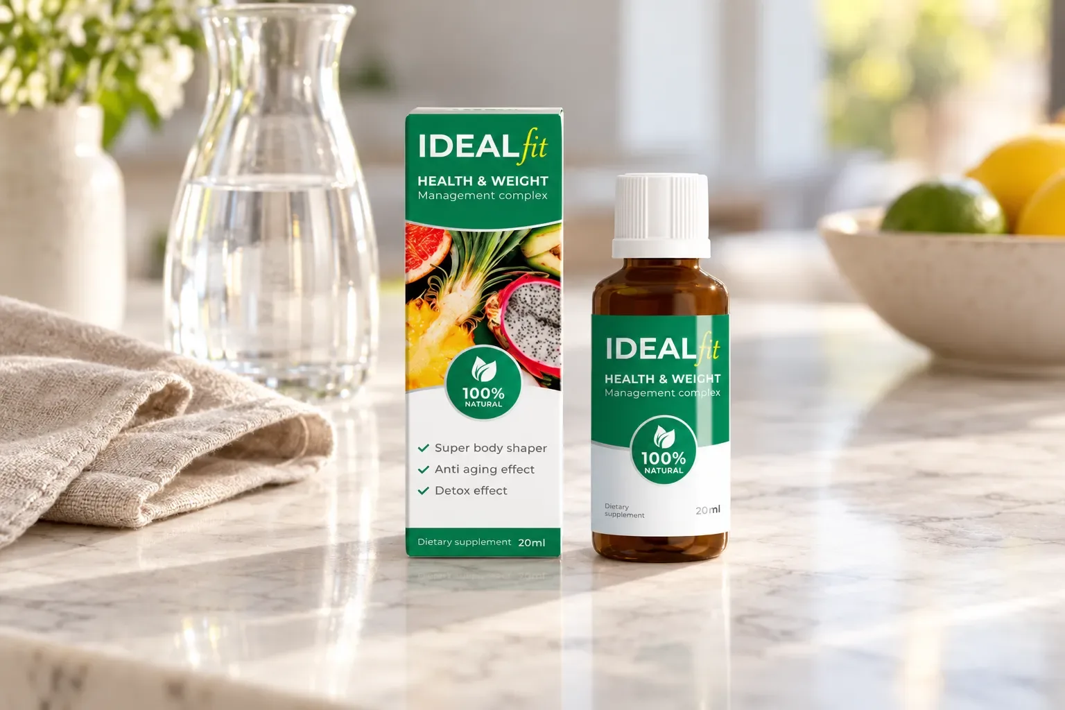 IdealFit — le produit au quotidien
