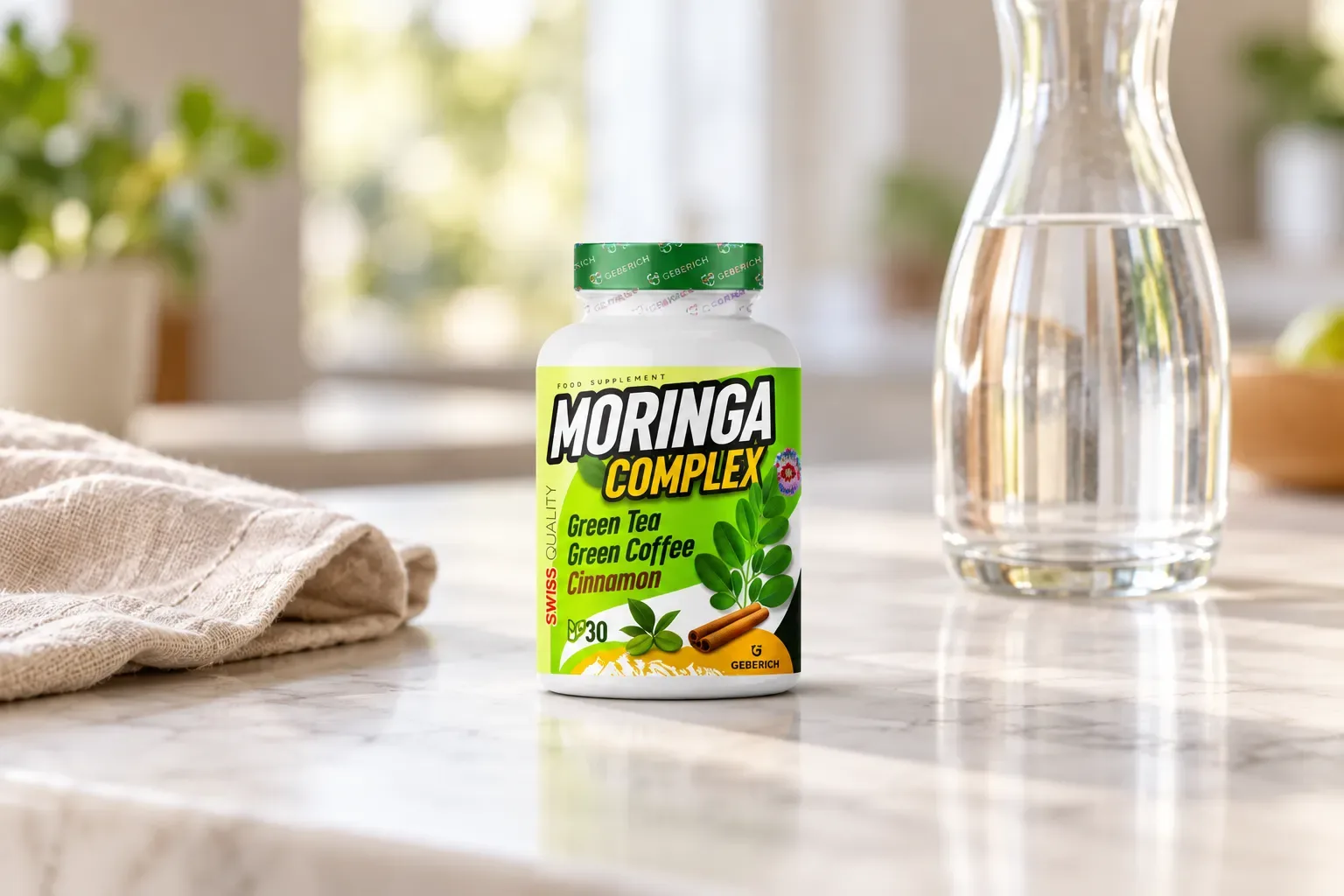 Moringa Complex — le produit au quotidien