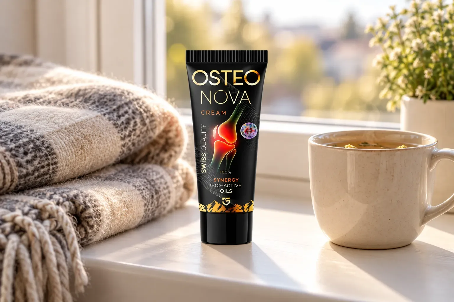 OsteoNova cream — le produit au quotidien