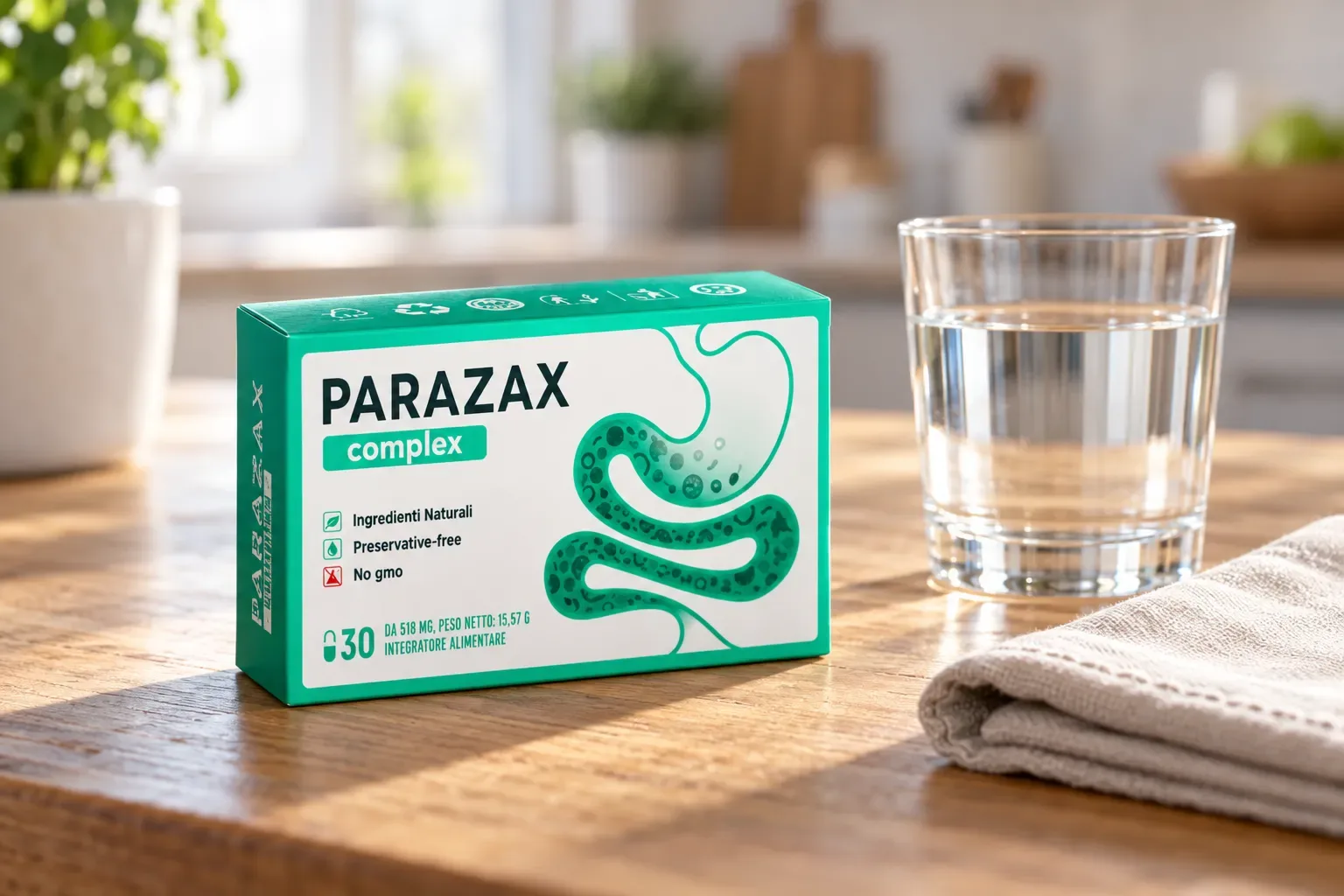 Parazax Complex — le produit au quotidien