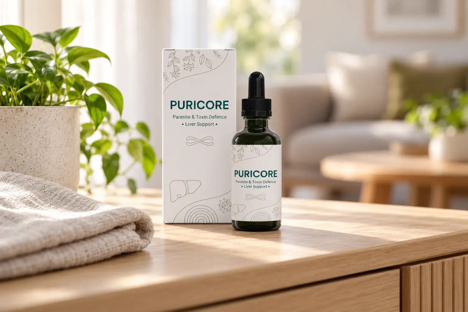 Puricore parasites — le produit au quotidien